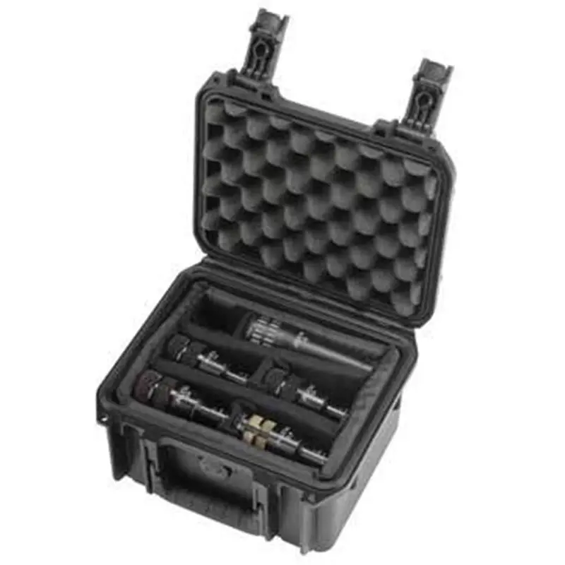 SKB 3I09076BDD Dlx Mic Case Holds 6 Microphones