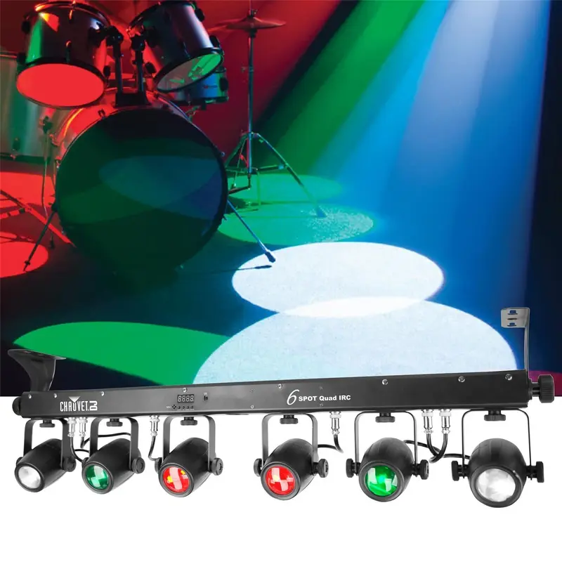 Chauvet DJ 6SPOT QUAD IRC 6x RGBW LED Beam Lights