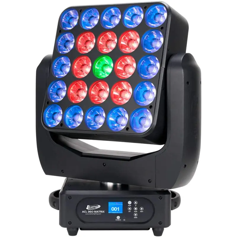 Elation ACL 360 Matrix 25x15w RGBW LED Moving Head Light