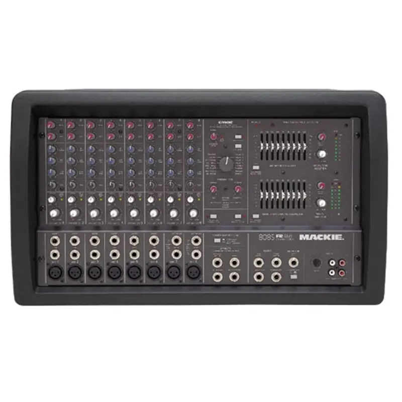 Mackie 808S 8Ch 2X600W Stereo Pwrd Mixer with Fx