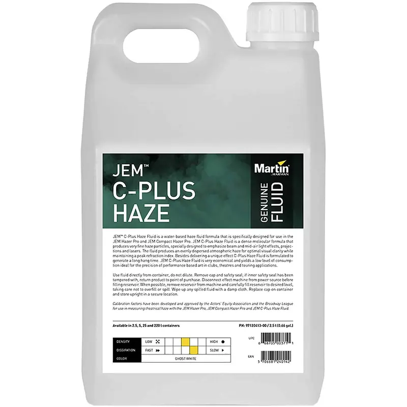Martin JEM C-Plus Haze Fluid 2.5L