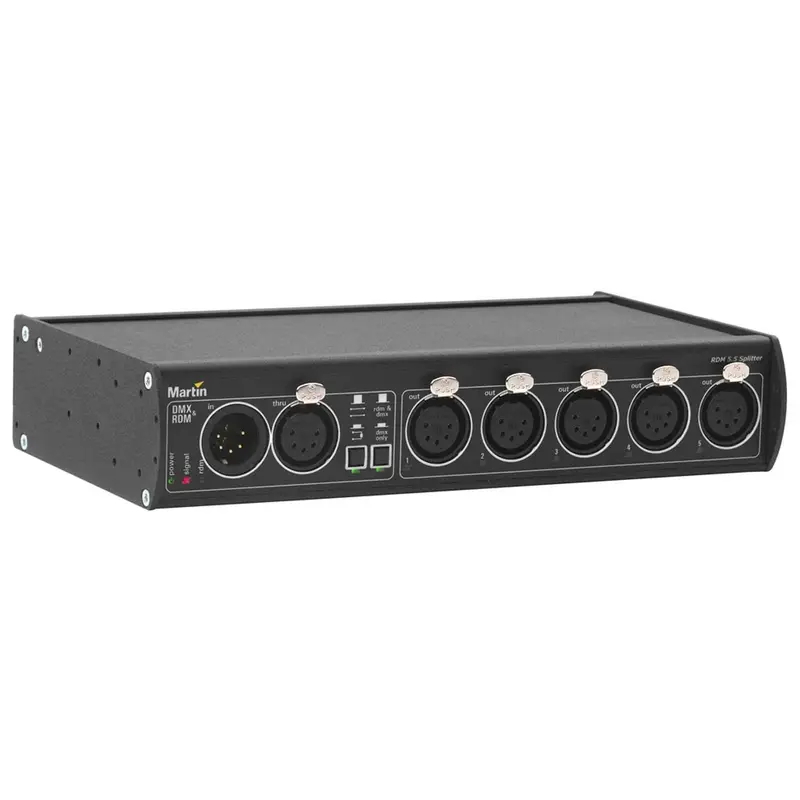 Martin RDM 5.5 5-Pin 5-Channel DMX Splitter