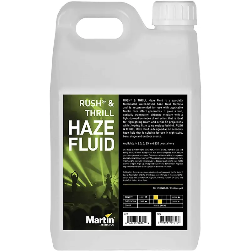 Martin RUSH and THRILL Haze Fluid 2.5L