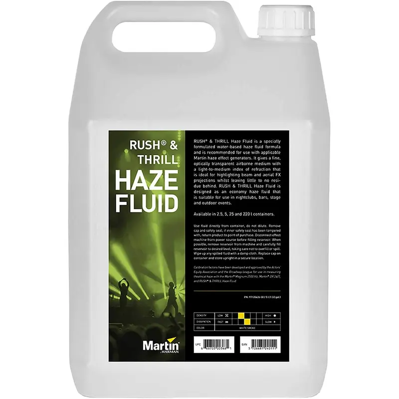 Martin RUSH and THRILL Haze Fluid 5L