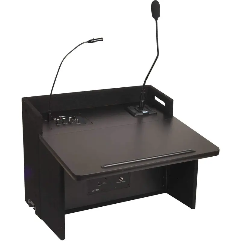 Anchor ACL-8000U1BK Acclaim Lectern with 1 Receiver
