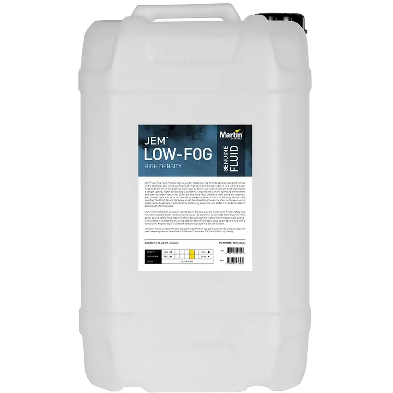 Martin JEM High Density Low-Fog Fluid 25L