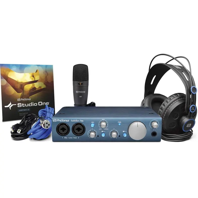 PreSonus Audiobox Studio iTwo Recording Package