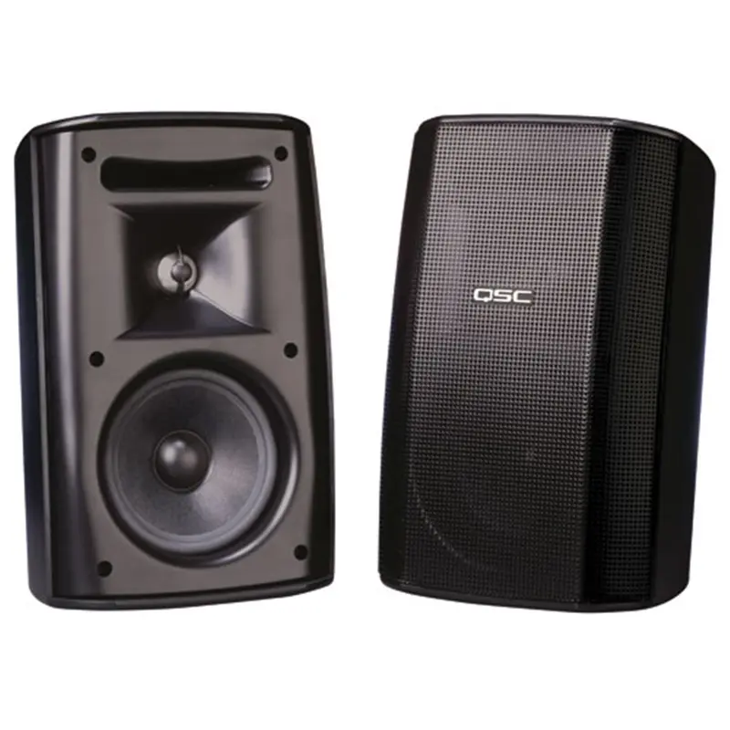 QSC AD-S52T Surface Mount Speaker 5.25in blk (pr)