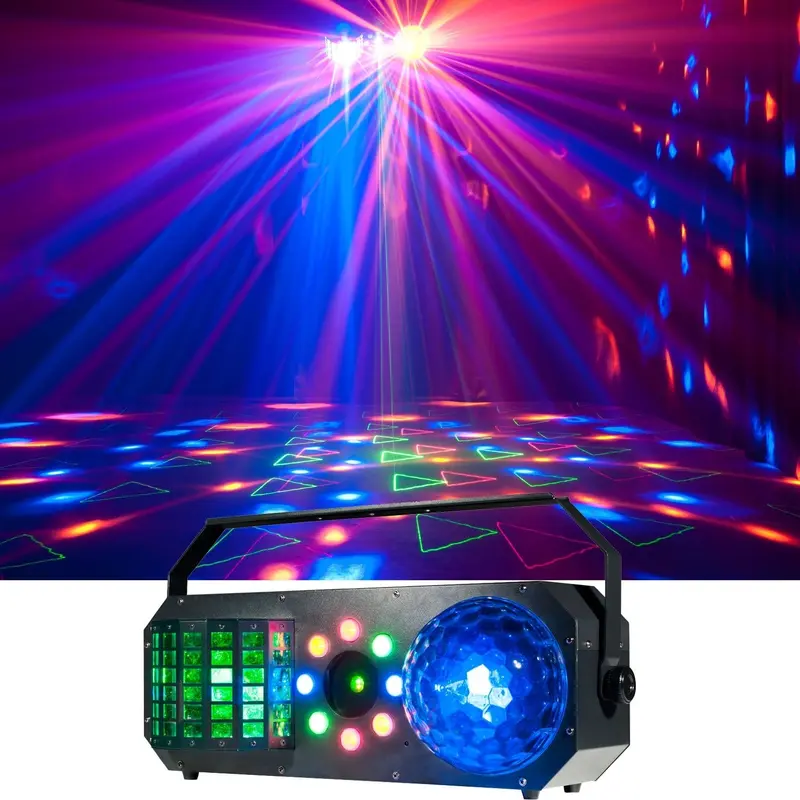 ADJ American DJ Boom Box FX1 4-in-1 FX LED Light with Laser