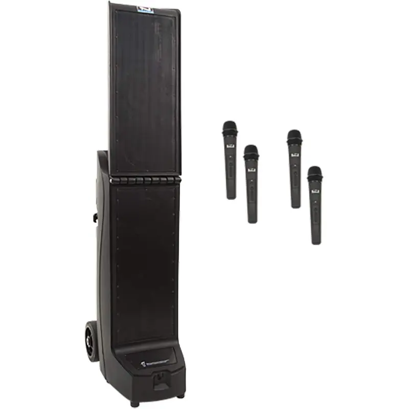 Anchor Audio Bigfoot QuadR Portable Speaker System with 4 Mics