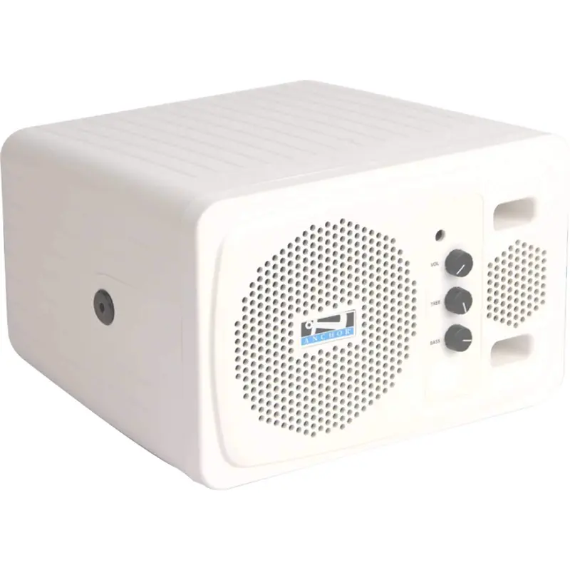 Anchor Powered Monitor with Remote Control (White)