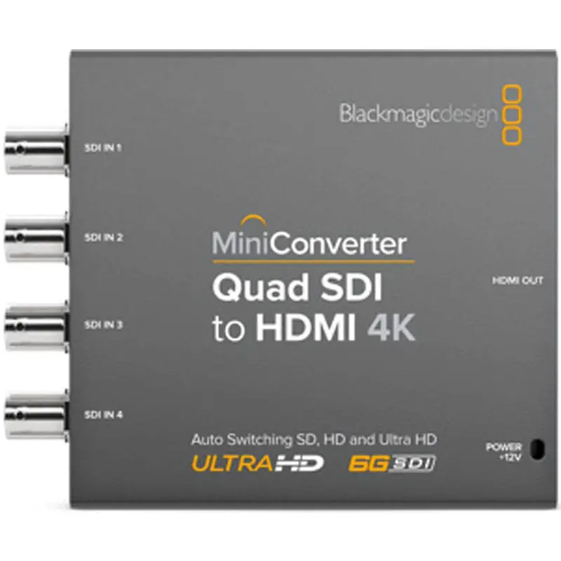 Blackmagic Design Mini Converter Quad SDI to HDMI