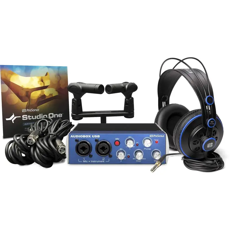 PreSonus AudioBox Stereo Recording Bundle