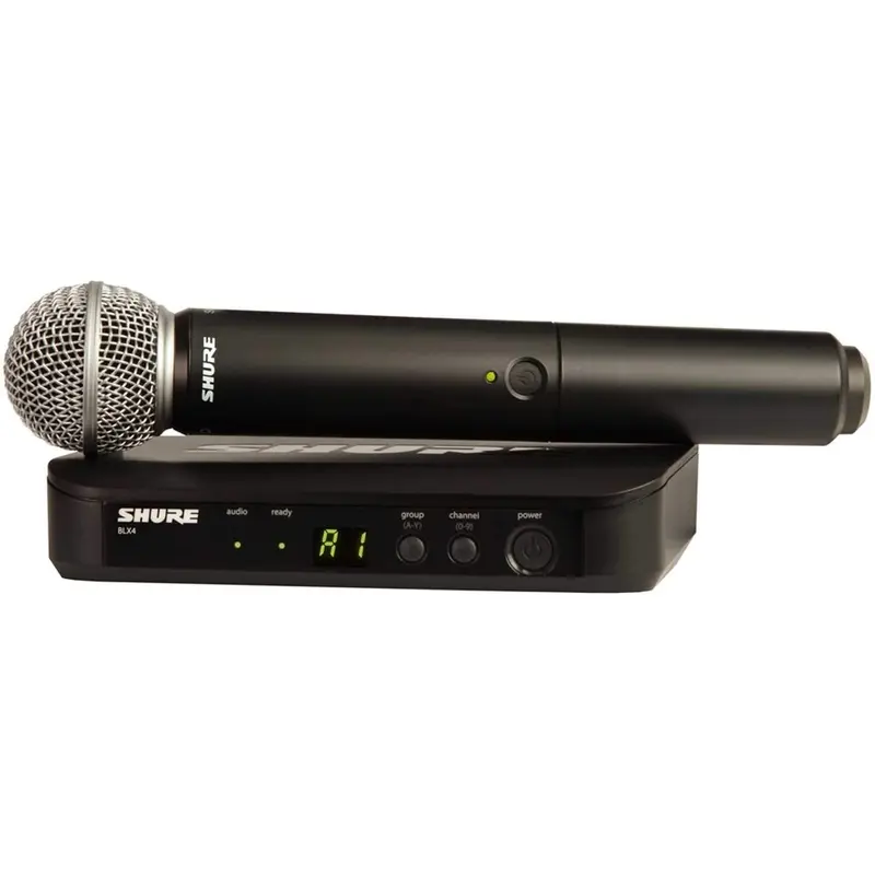 Shure BLX24SM58 Wireless Handheld Mic System with SM58 J10
