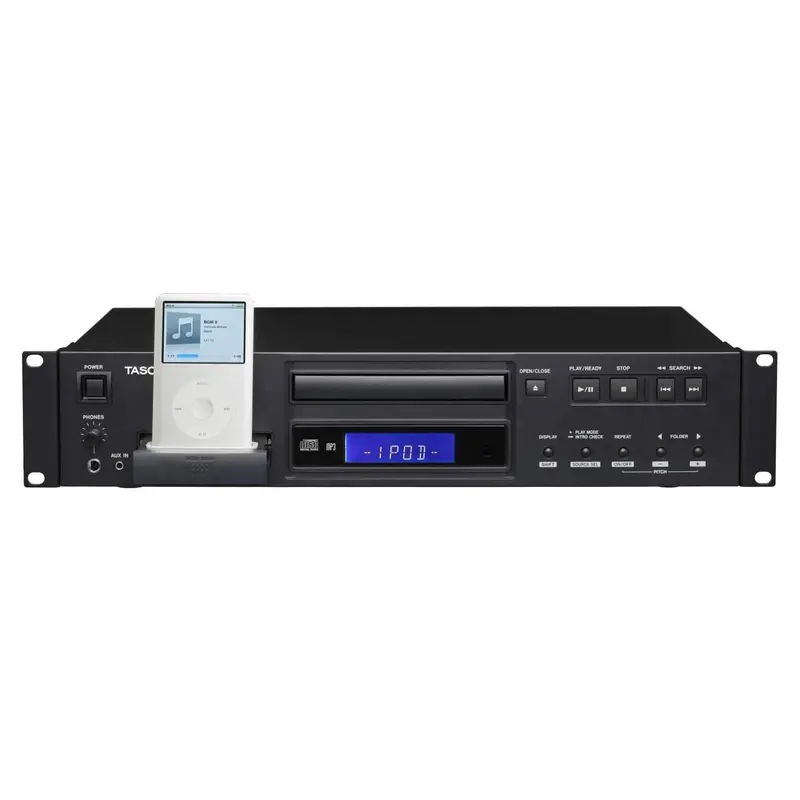 Tascam CD200I Rackmount CD Player And IPOD Dock
