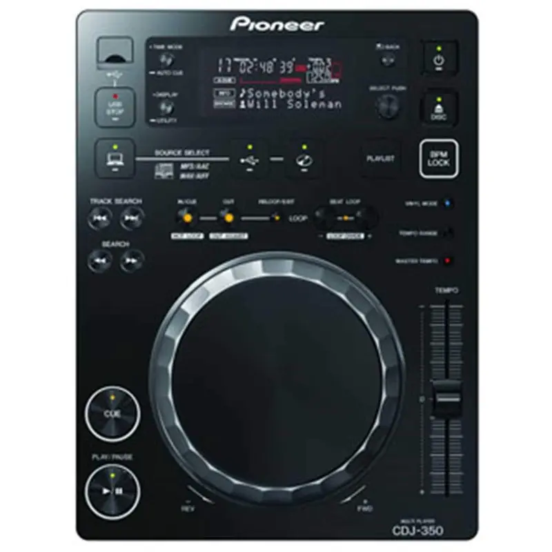 Pioneer DJ CDJ-350 Table Top Multi Media Player