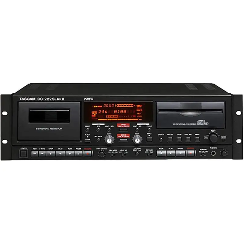 Tascam CC-222-SL-MKII Slot Load CD/Cassette Record