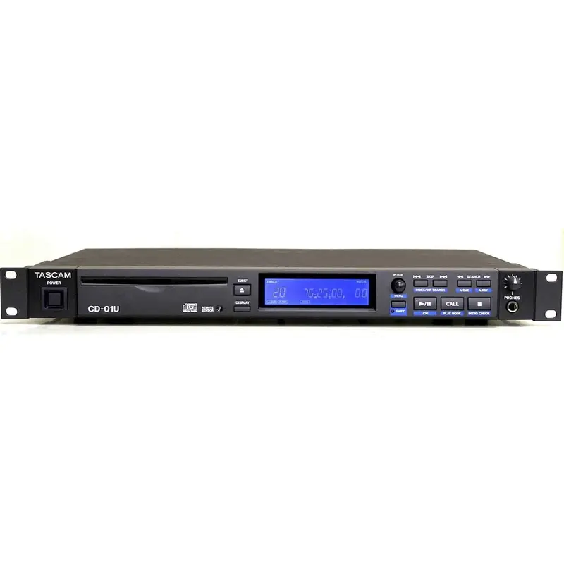 Tascam CD-01U Single Rack CD Player With SPDIF