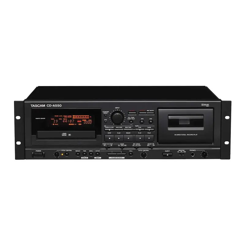 Tascam CDA550 CD/Casette Rackmount Player