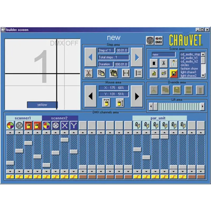 Chauvet SHOWXPRESS Plus Computer DMX Software