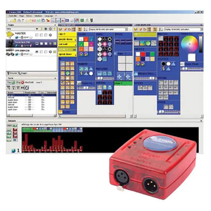 Elation COMPU-2048FC Dmx Light Control Software