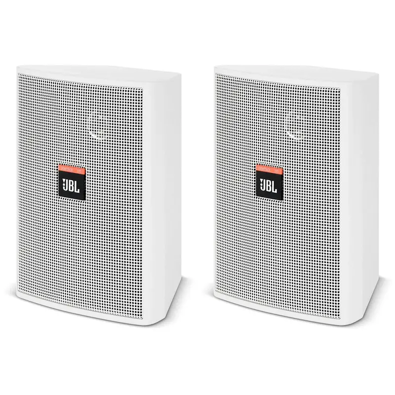 JBL CONTROL-23T-WH 50-Watt 70-Volt 2-Way Speaker Pair - White