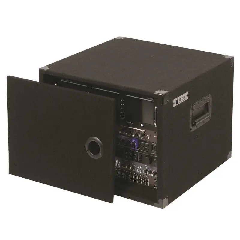 Odyssey CRE08 8U Carpeted Amp Rack Case