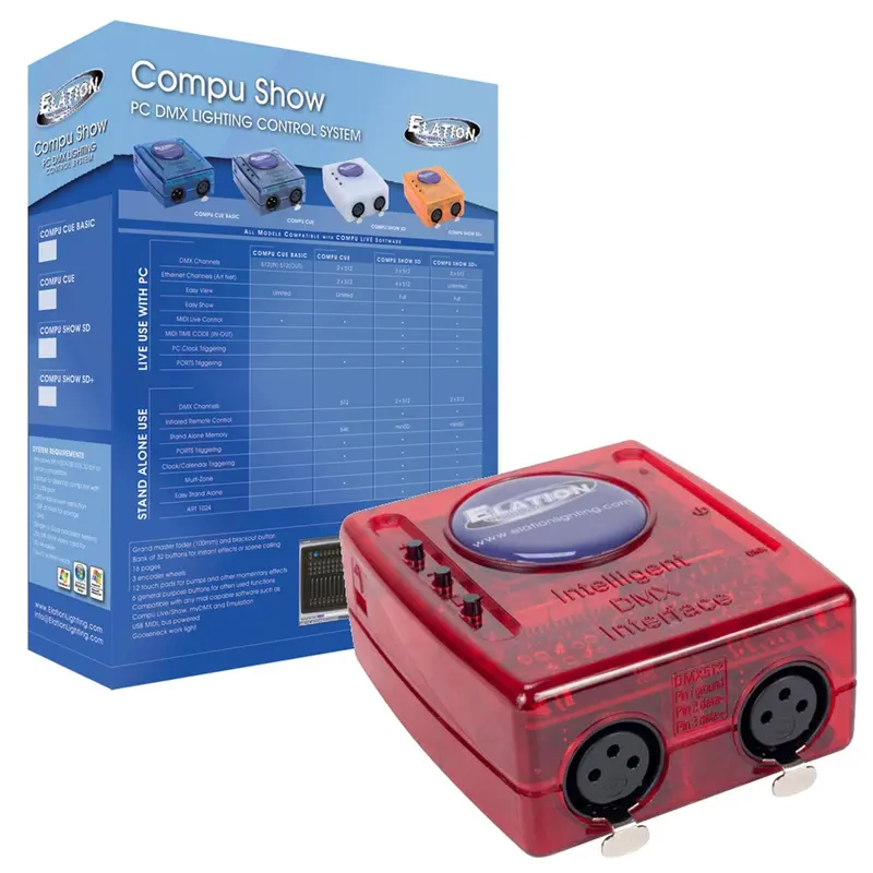 Elation COMPU Art SD DMX Control Software