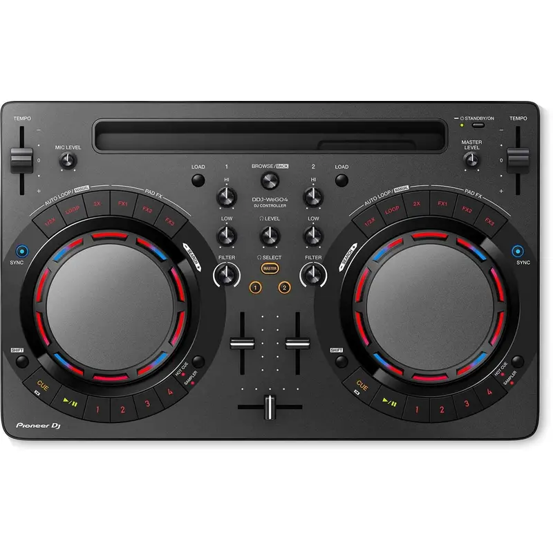 Pioneer DJ DDJ-WeGO4-K Portable DJ Controller