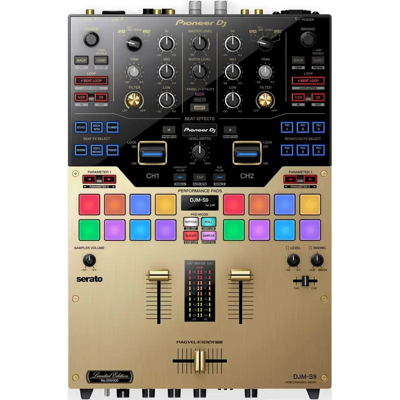 Pioneer DJ DJM-S9 Limited Edition Gold DJ Mixer