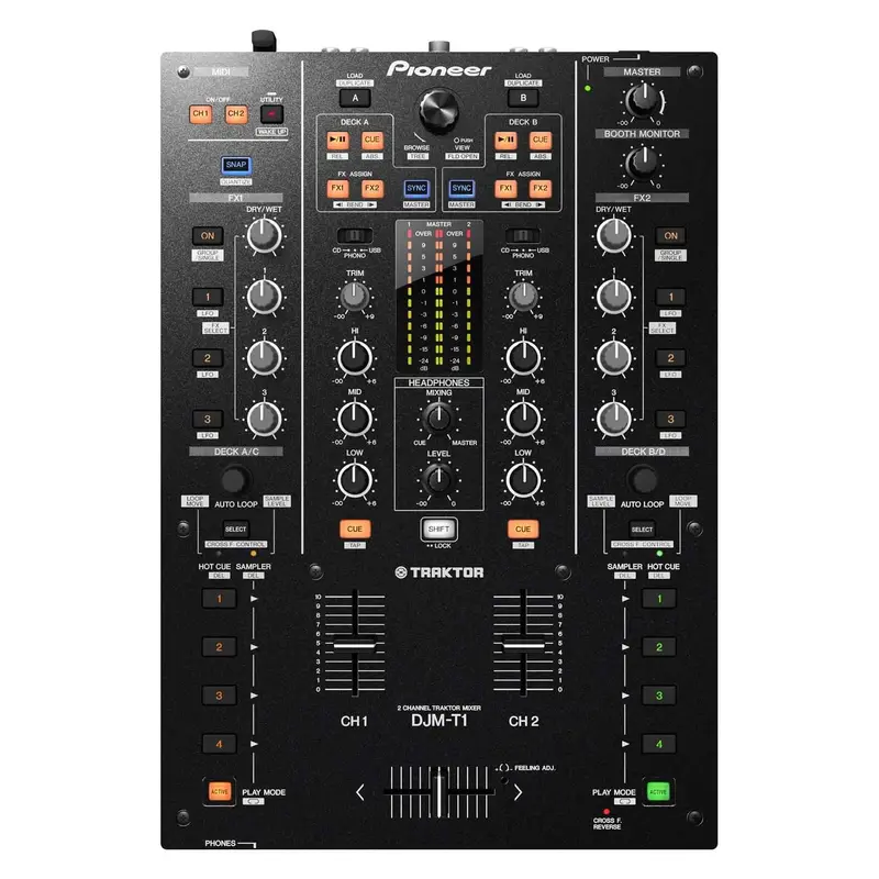 Pioneer DJ DJM-T1 2 Channel Traktor DJ Mixer