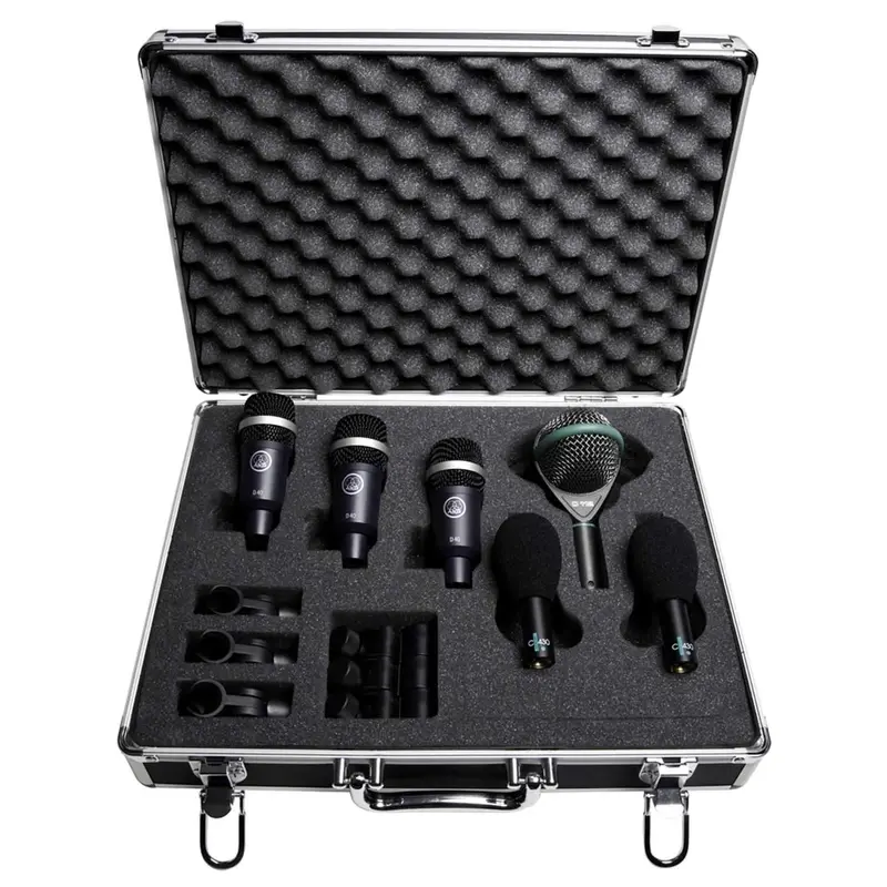 AKG DRUMSETRHYTHUMPACK Drum Set Microphone Pack