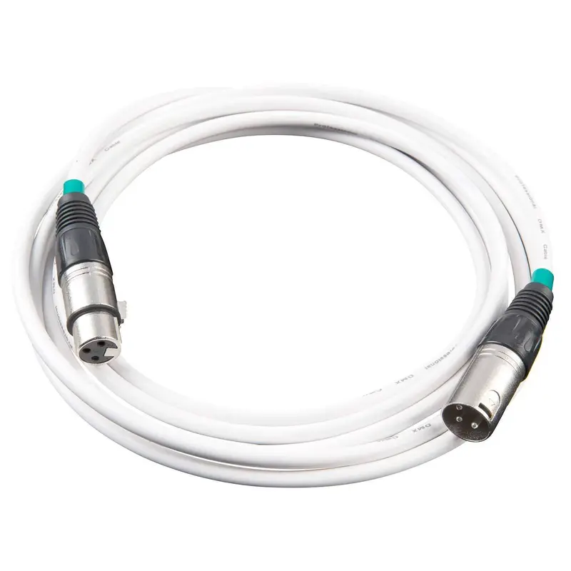 Chauvet DMX3P10FT-WH 3-Pin 10 Ft DMX Cable White