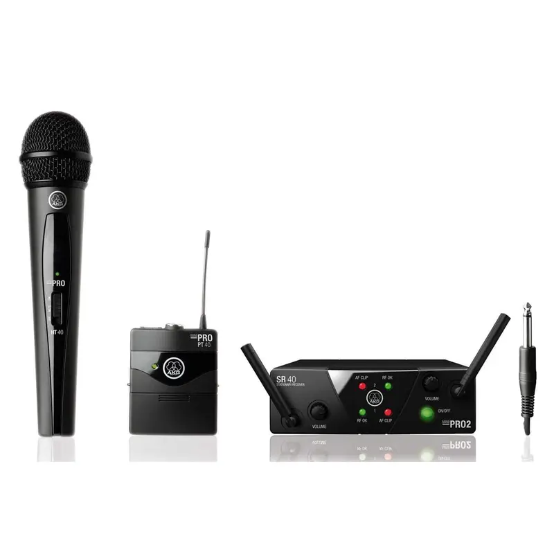 AKG WMS40MINI2COMBO Handheld Plus Instrmnt Mic Sys