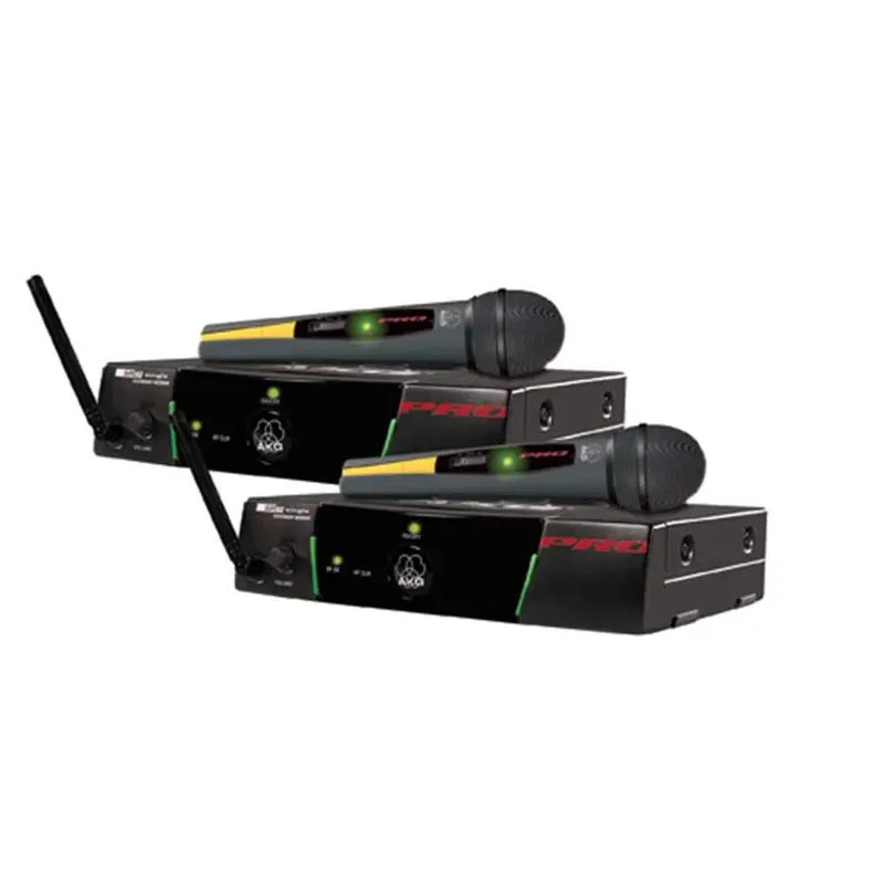 AKG WMS40ProHT Wireless UHF Handheld Twin Pack