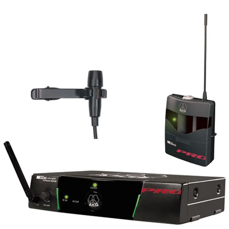 AKG WMS40PROPT55 UHF Wireless Lavalier Mic System