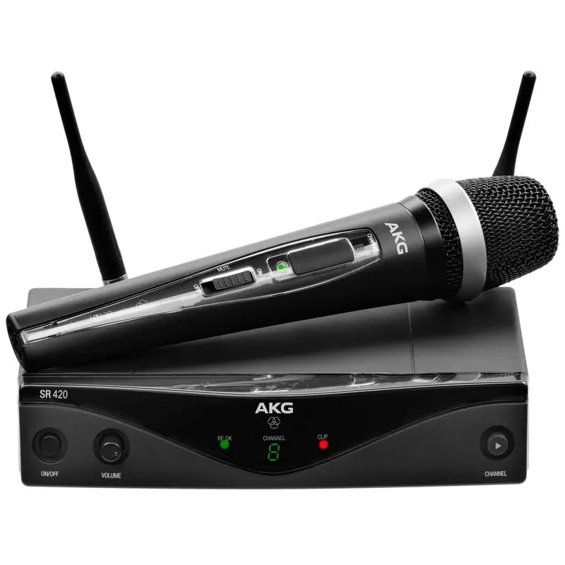 AKG WMS420 Wireless Vocal Mic System with D5 Cap UA