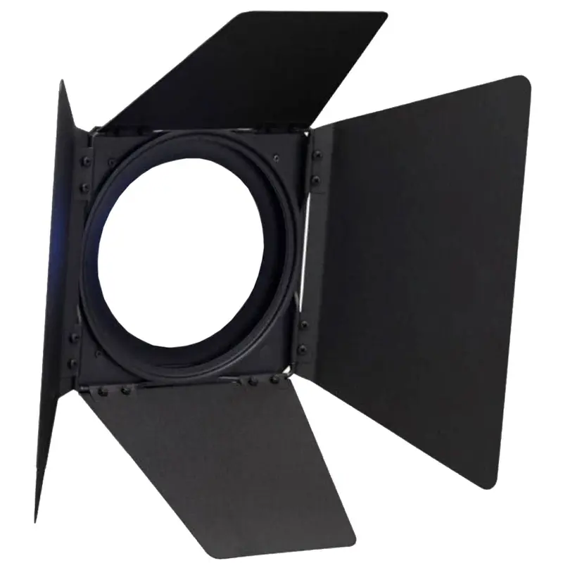 ETC BDS Studio Barn Door, 4-Leaf, 7.5-Inch / 190-Millimeter, Black