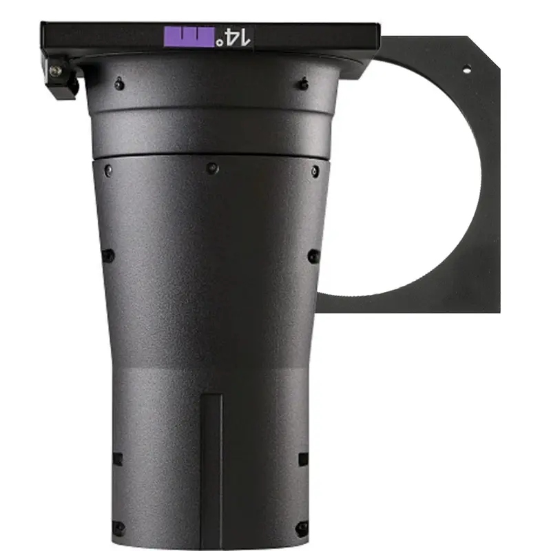 ETC XDLT14 14-Degree XDLT Lens Tube with Media Frame (10-Inch / 254-Millimeter) - Black