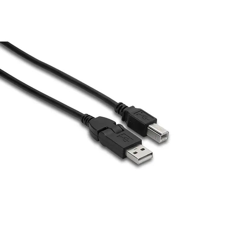 Hosa USB-203FB High Speed Type A to Type B USB Cable Flex 3 Ft