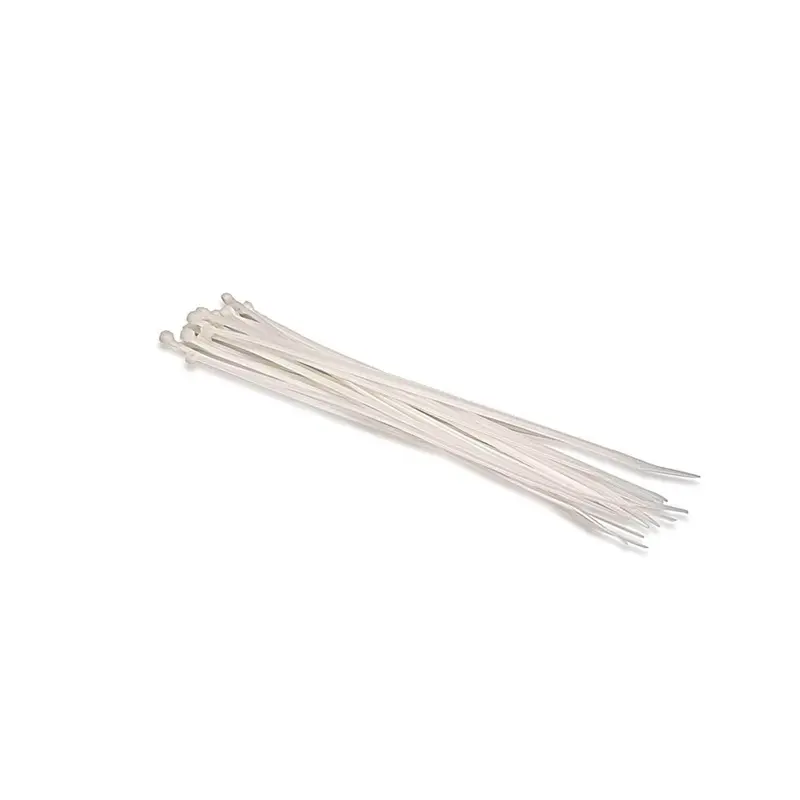 Hosa WTI-172 8in White Plastic Cable Tie 20-Pack