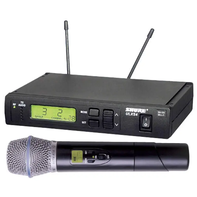 Shure ULXS24BETA58 UHF Hnd Wireless Mic with Beta58