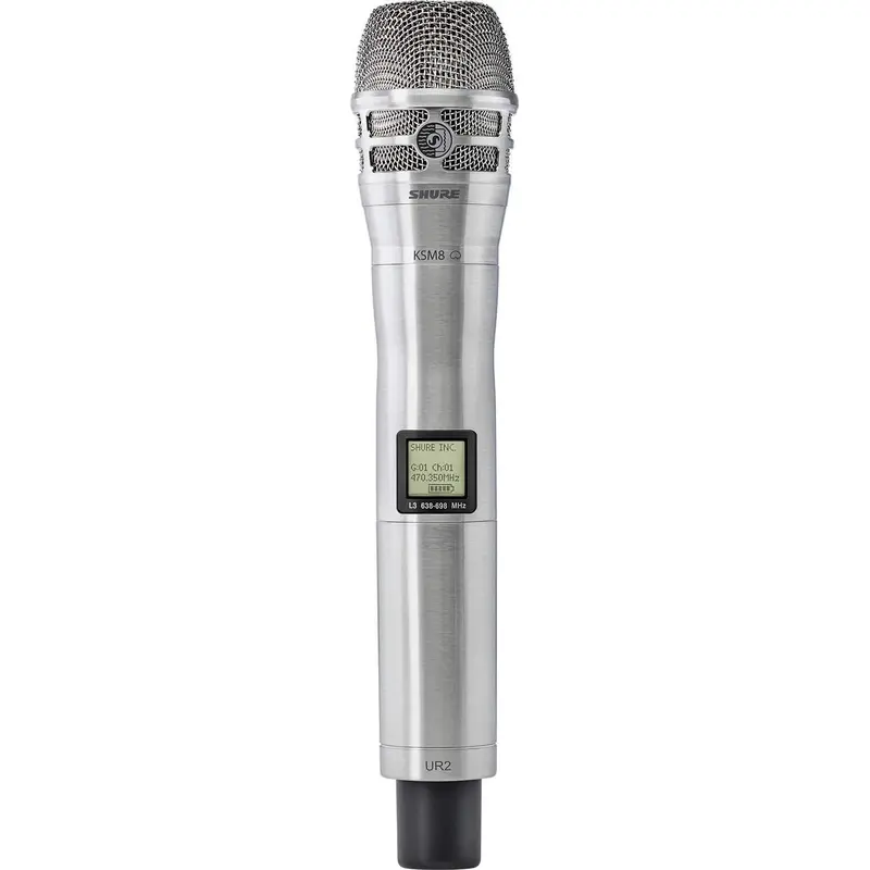 Shure UR2/K8N Nickel UHFR Handheld Transmitter