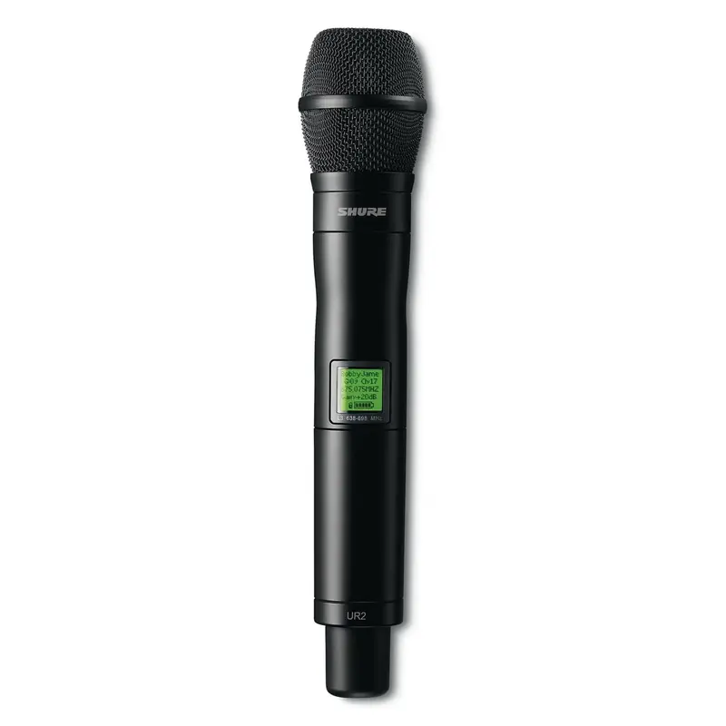 Shure UR2/K9HS/BK Handheld Transmitter with KSM9HS/BK
