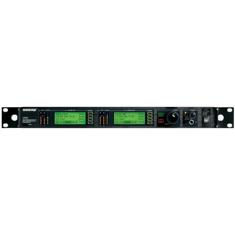 Shure UR4D Dual Channel Diversity Receiver