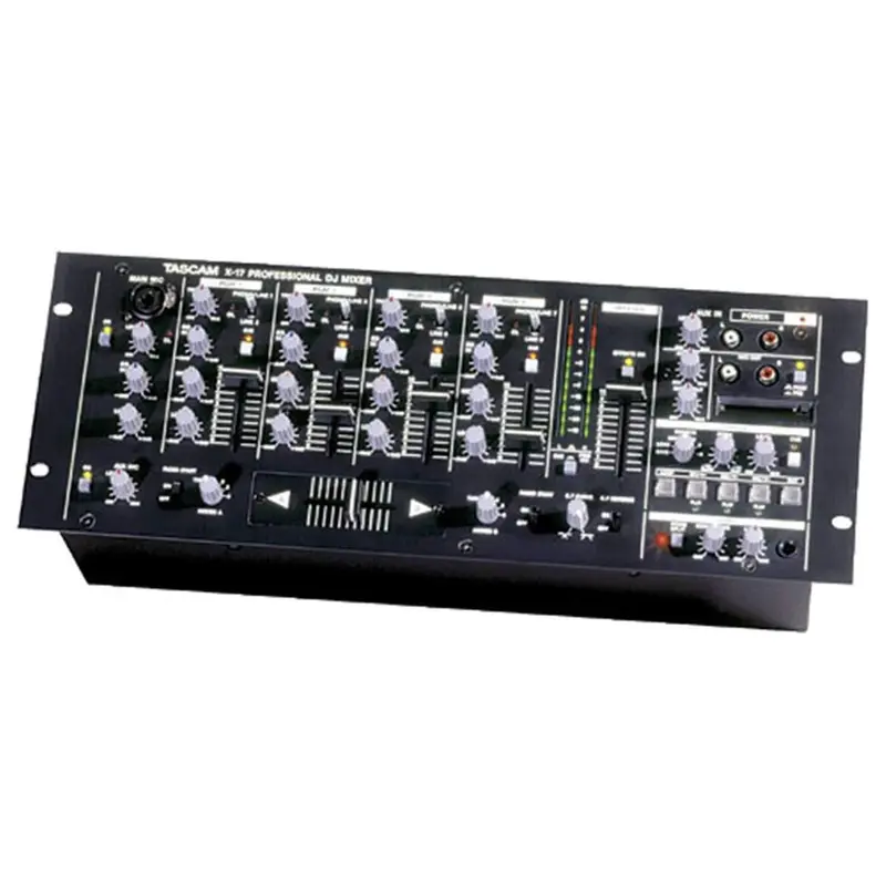 Tascam X17 4 Channel 19 DJ Mixer with Balanced Outs