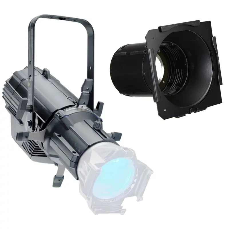 ETC Source Four LED Series 2 Lustr Ellipsoidal Light Engine with Shutter Barrel 70-Degree Lens, Black