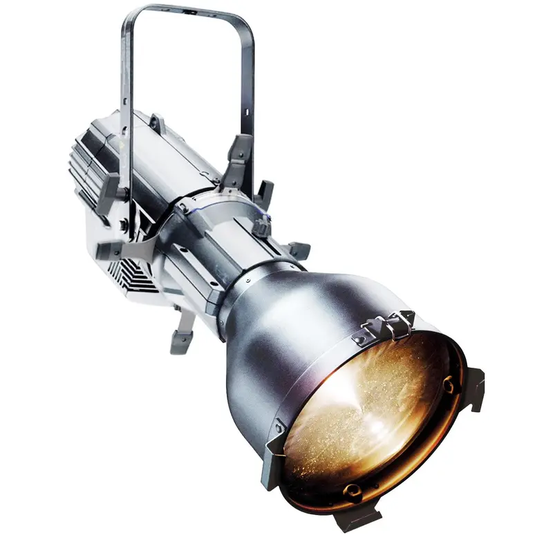 ETC Source Four LED Series 2 Lustr Ellipsoidal Light Engine with Shutter Barrel and 10-Degree Lens - Silver
