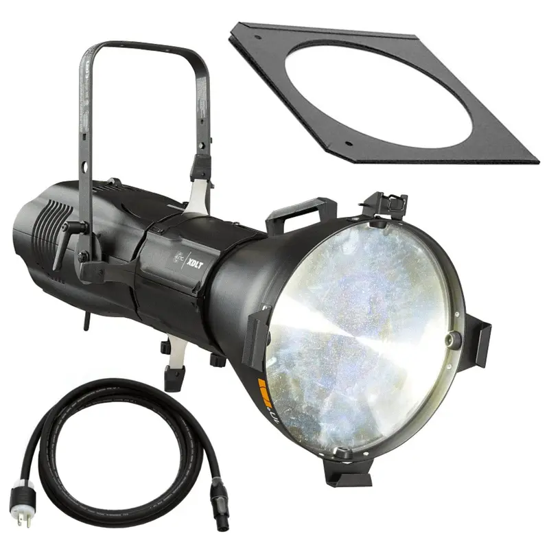 ETC Source Four LED Series 3 Daylight HDR Ellipsoidal with XDLT Shutter and 10-Degree Lens (Black)