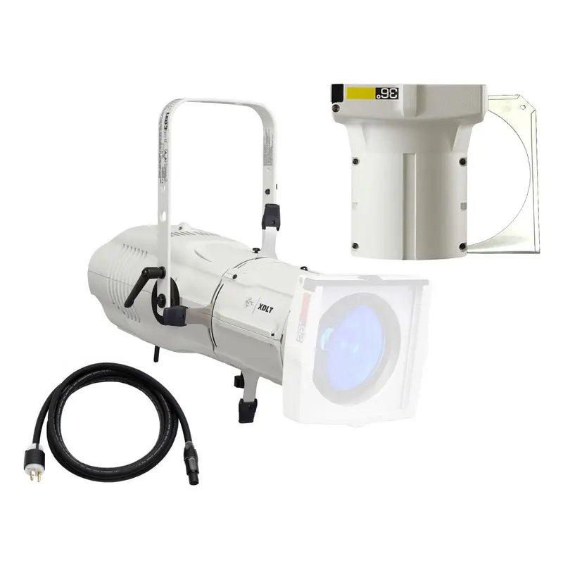 ETC Source Four LED Series 3 Daylight HDR Ellipsoidal with XDLT Shutter and 36-Degree Lens (White)